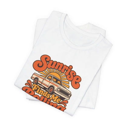 Truck Stop Sunrise Vintage Tee