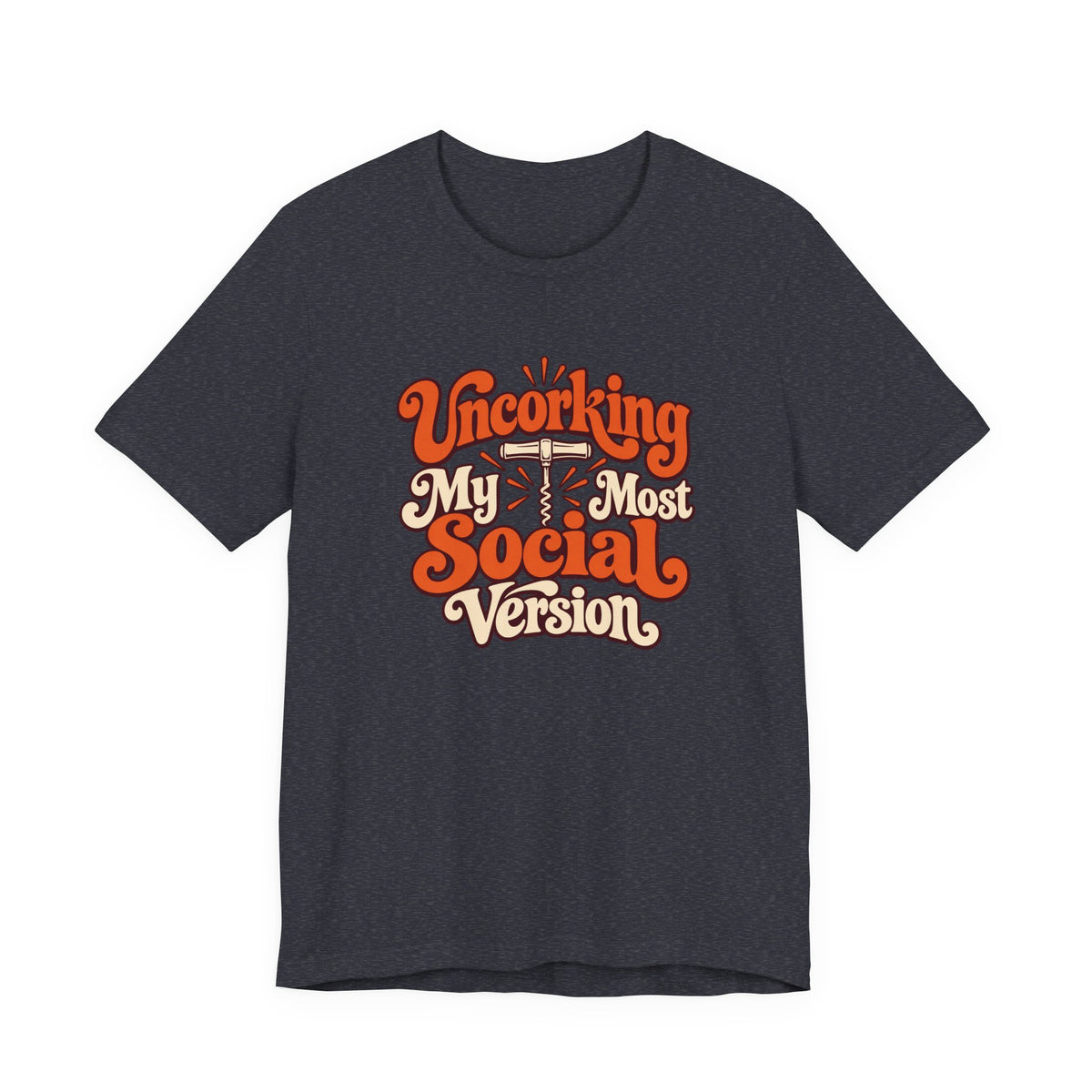 Social Version Wine Shirt