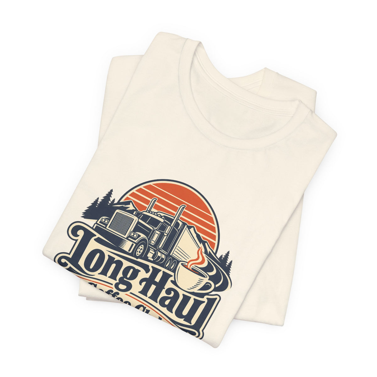 Long Haul Coffee Trucker Tee