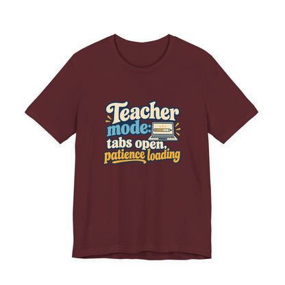 Patience Loading Teacher Tee