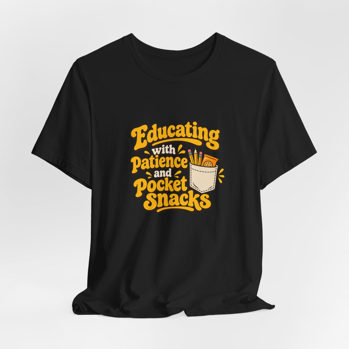 Pocket Snacks Teacher Vintage Tee