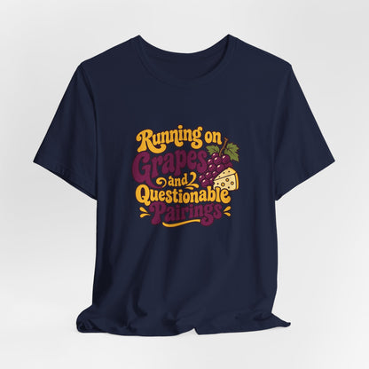 Questionable Pairings Wine Tee