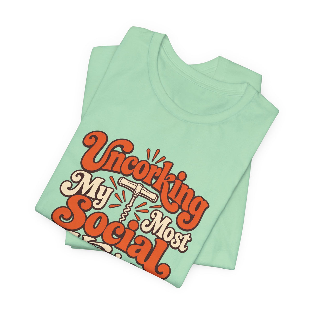 Social Version Wine Shirt