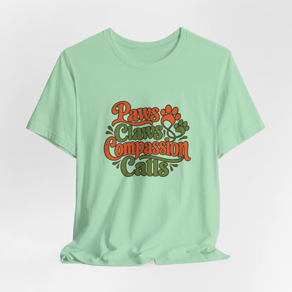 Paws Claws Compassion Vet Tee