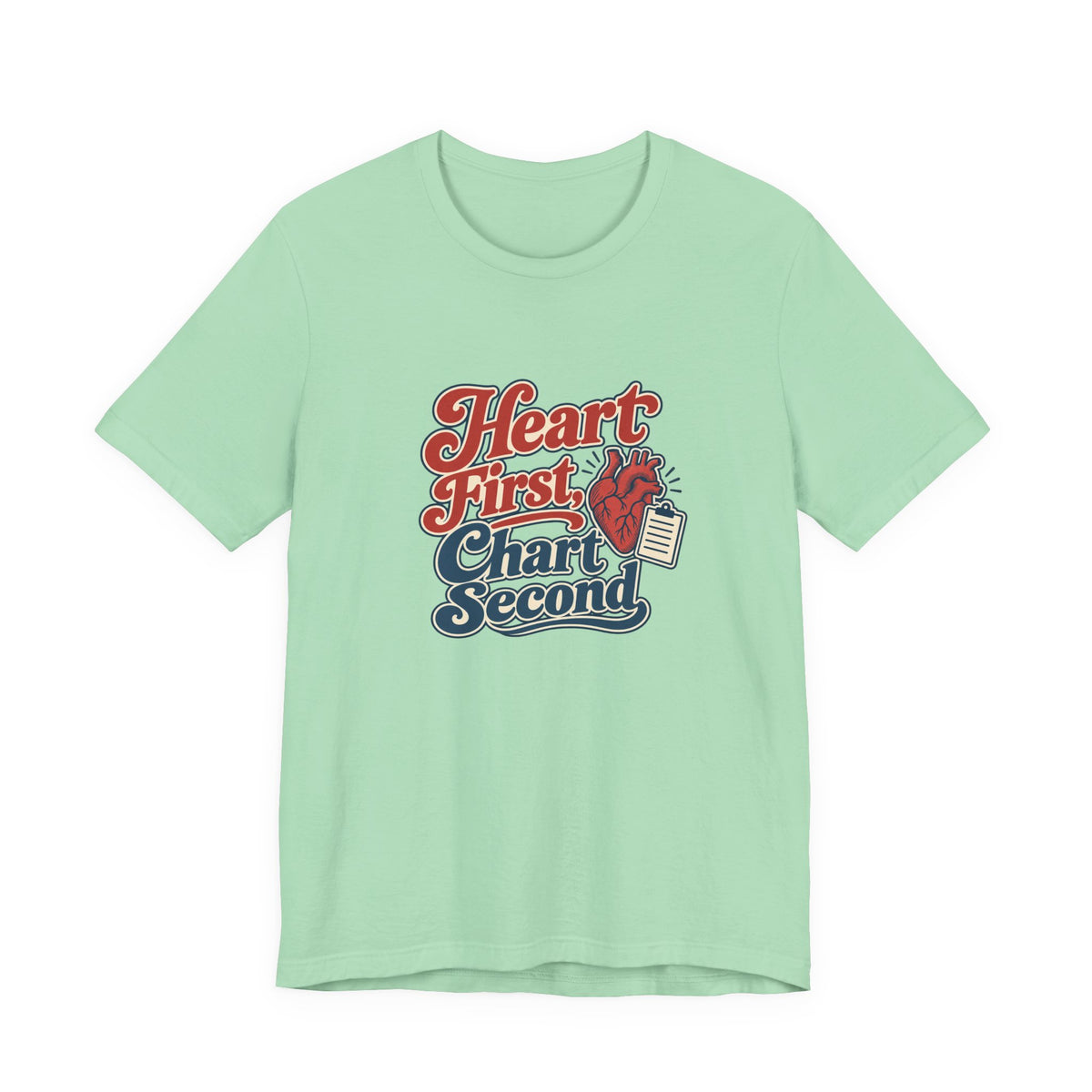 Heart Led Nursing Vintage Shirt