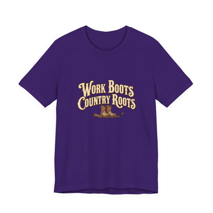 Work Boots Country Roots Tee