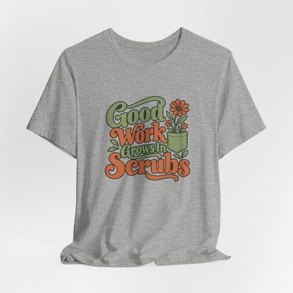 Scrub Life Bloom Retro Tee