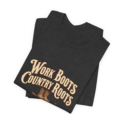 Work Boots Country Roots Tee