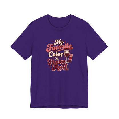 House Red Color Club Tee