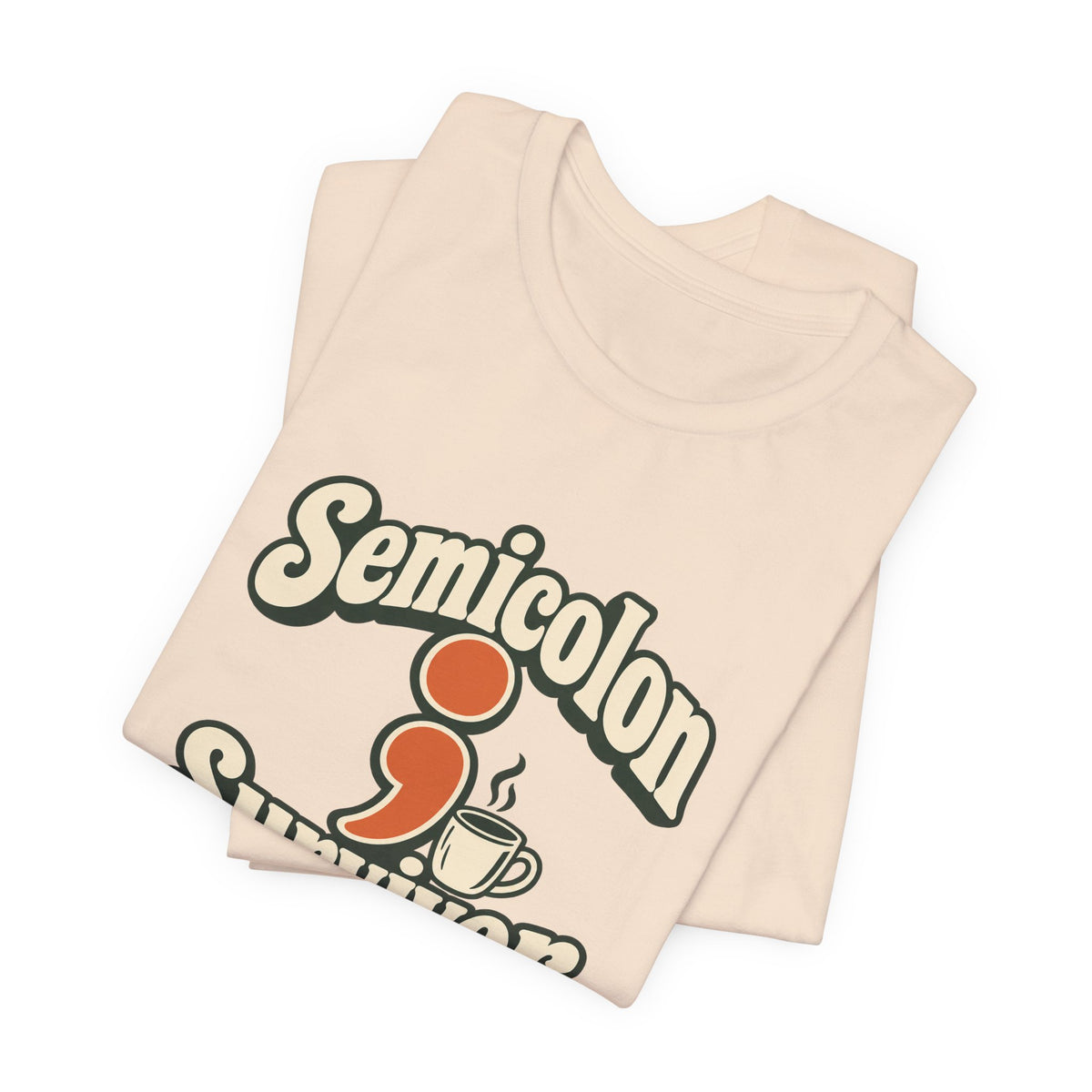 Semicolon Survivor Dev Tee