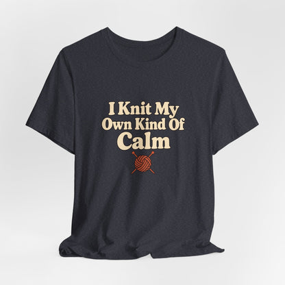 Own Kind Of Calm Knitting Tee