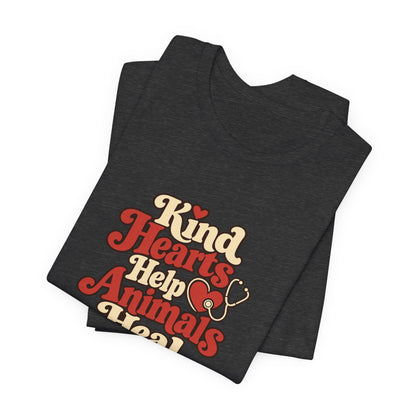 Kind Hearts Heal Animals Vintage Tee