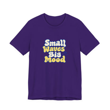 Small Waves Big Mood Tee