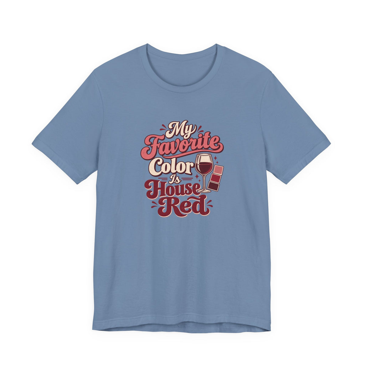 House Red Color Club Tee