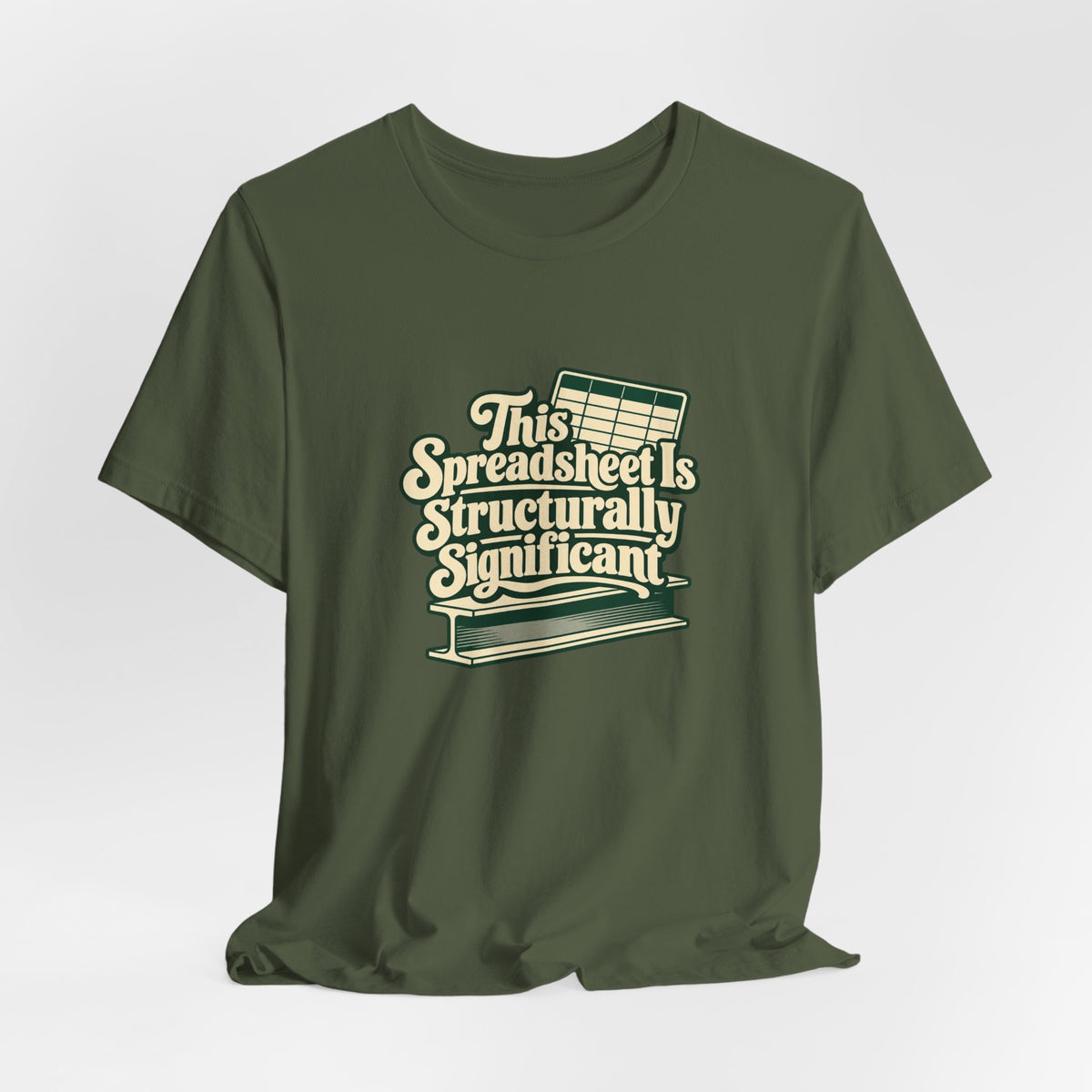 Spreadsheet Structural Support Tee