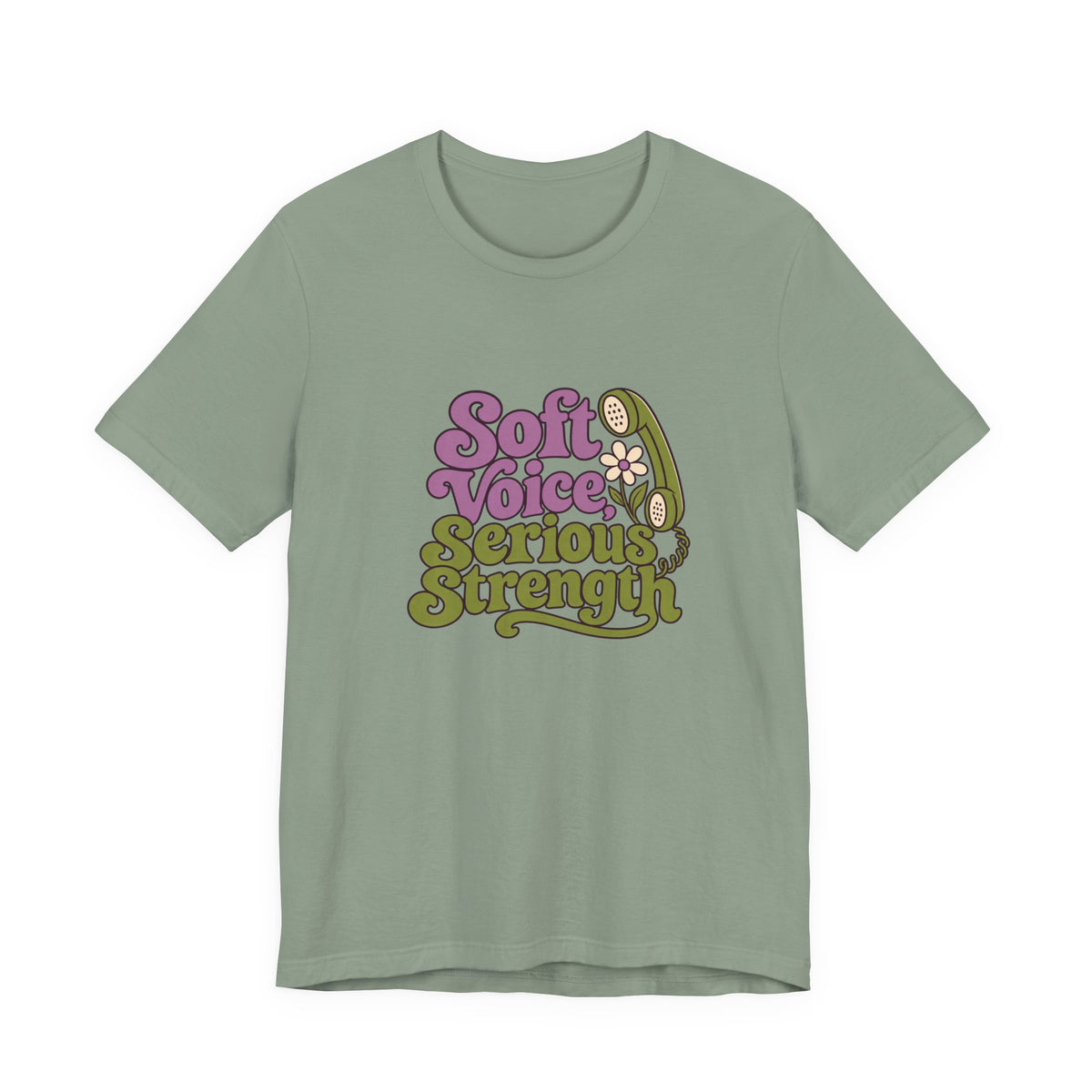 Quiet Strength Nurse Retro Tee