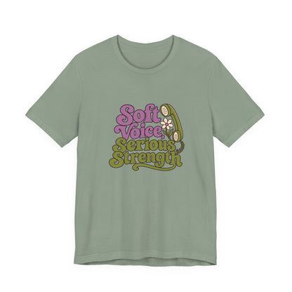 Quiet Strength Nurse Retro Tee