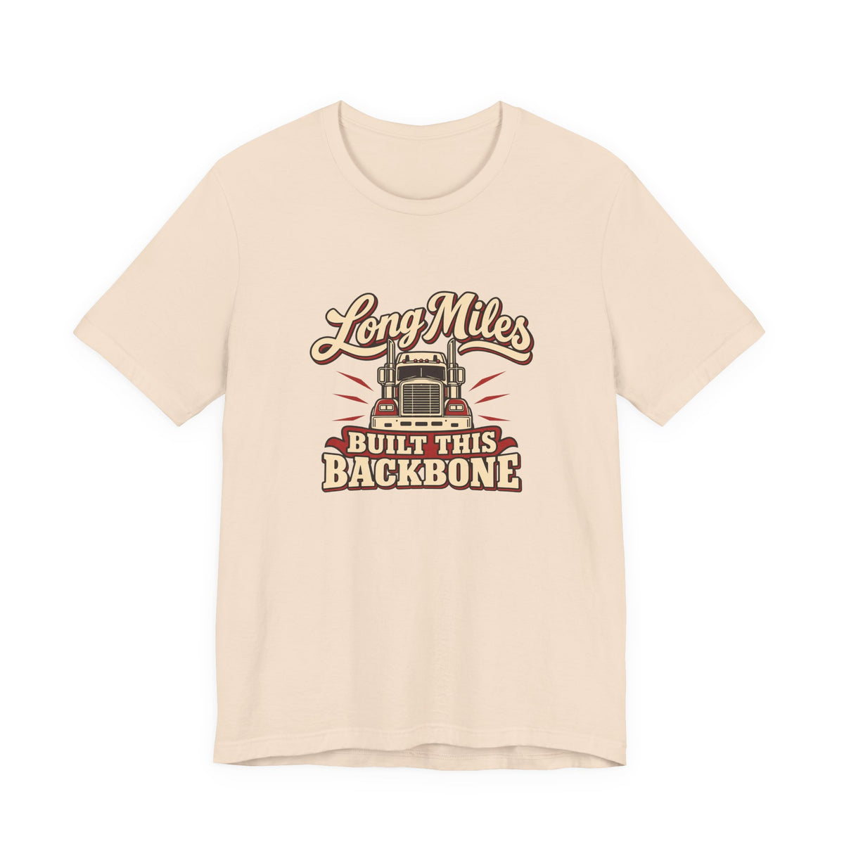 Long Haul Backbone Vintage Trucker Tee