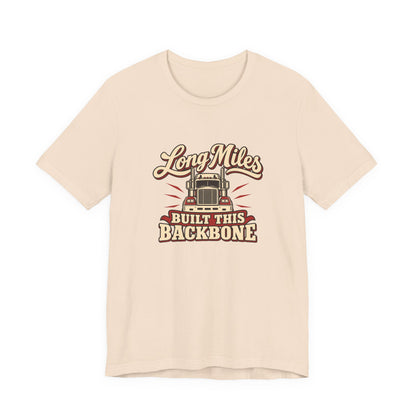 Long Haul Backbone Vintage Trucker Tee