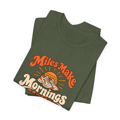 Mornings Matter Runner Retro Tee