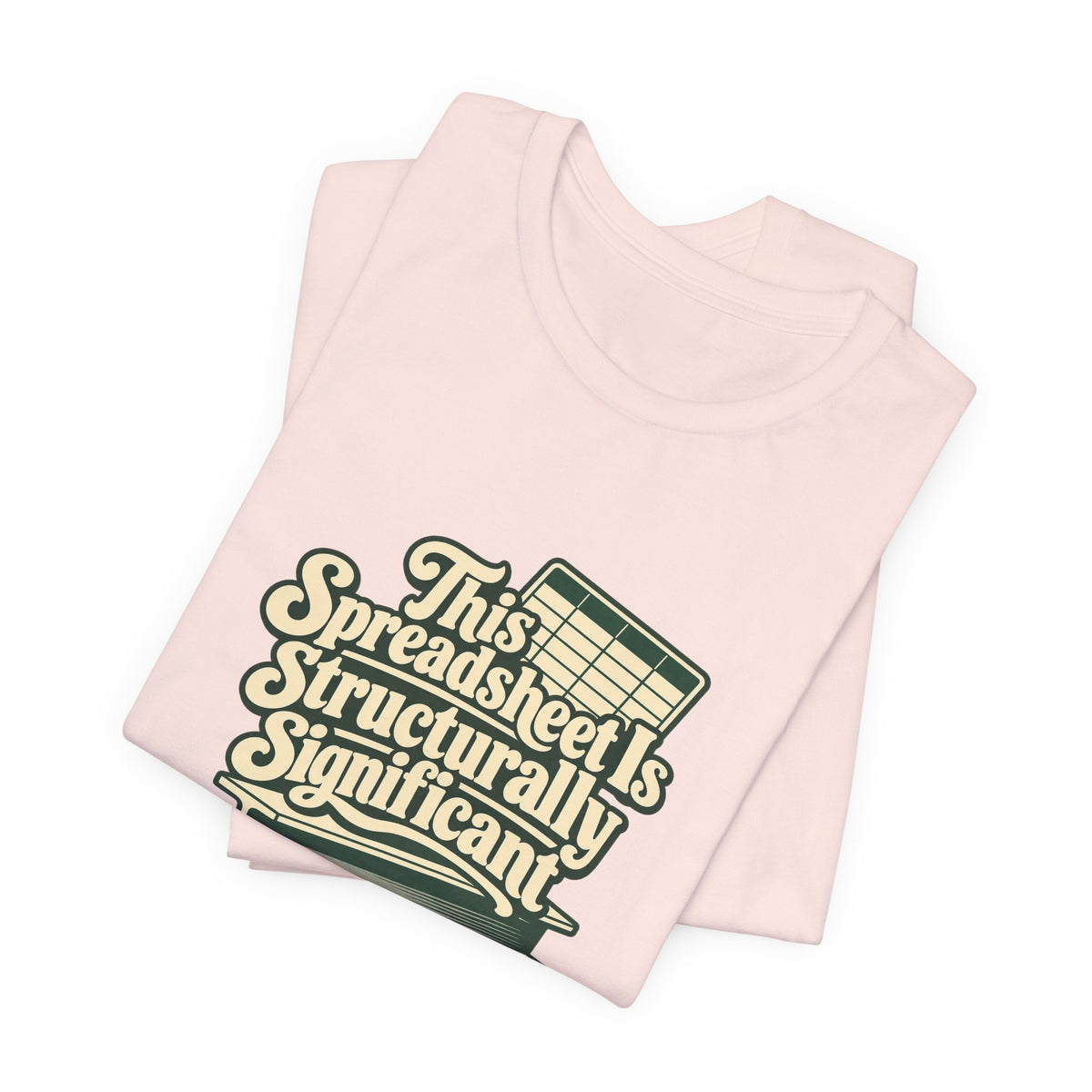 Spreadsheet Structural Support Tee