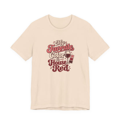 House Red Color Club Tee