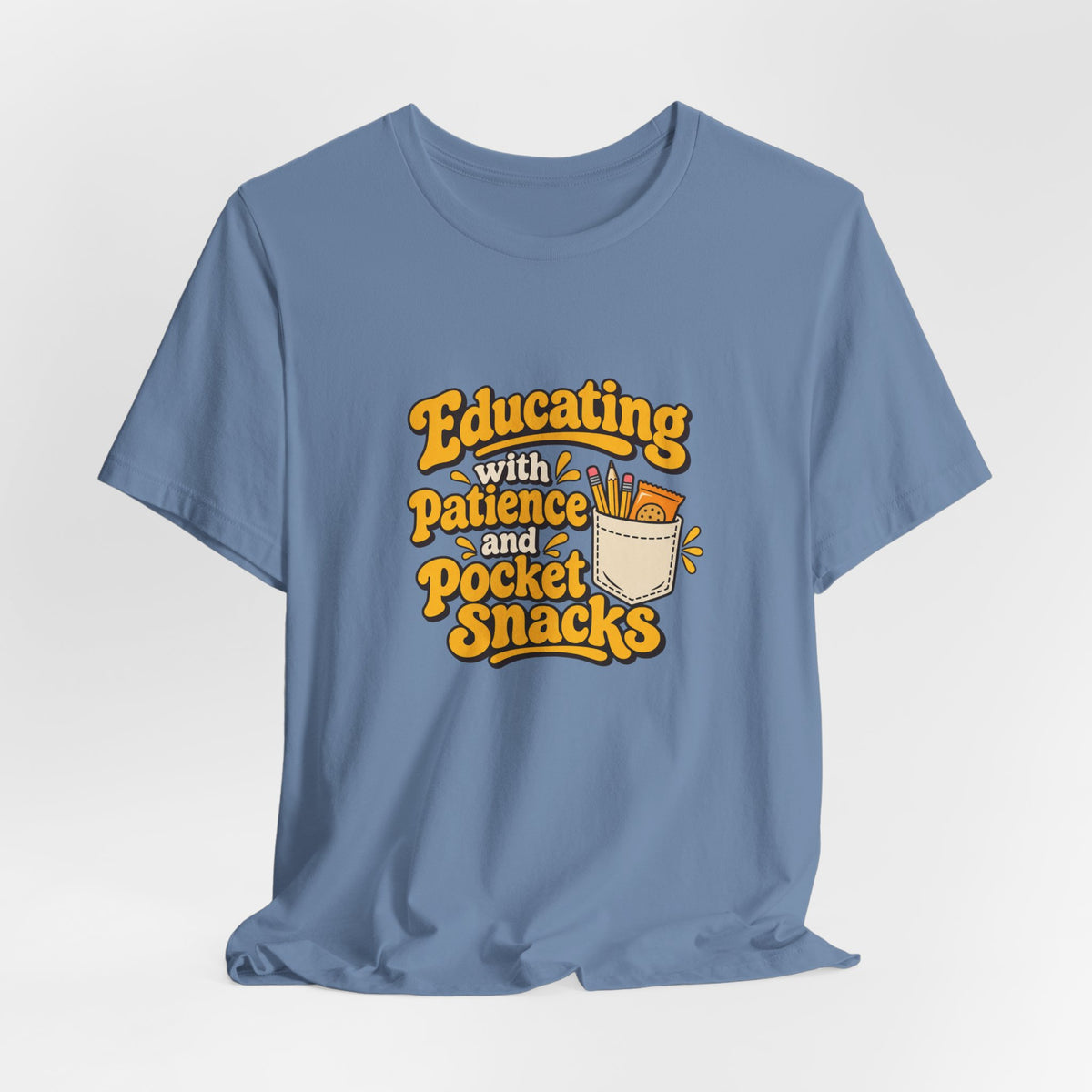 Pocket Snacks Teacher Vintage Tee
