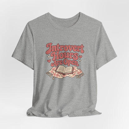 Soft Introvert Hours Tee