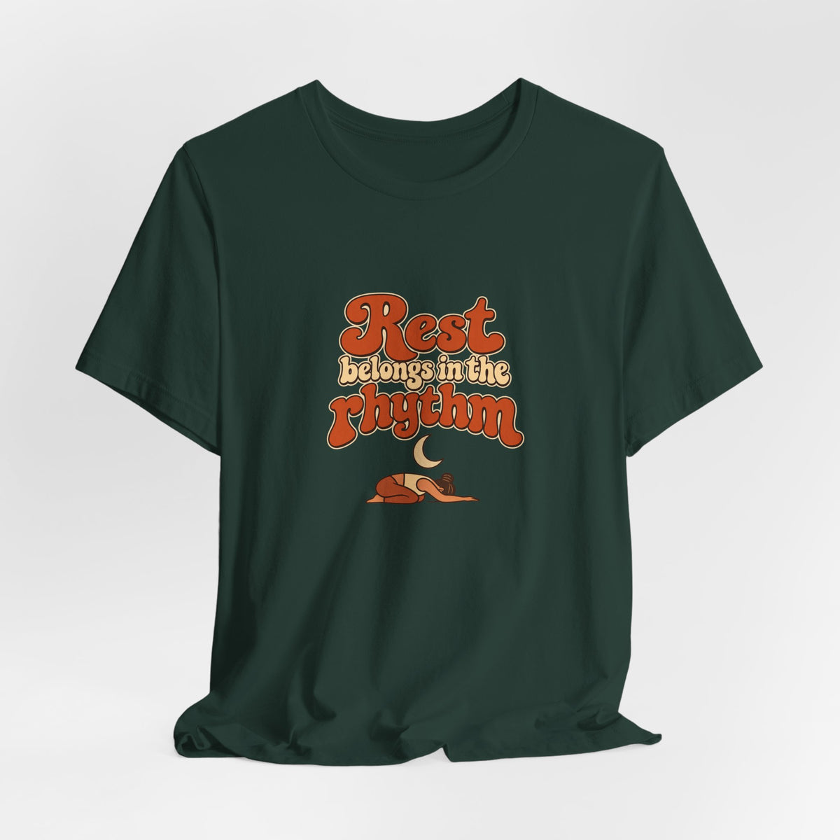 Rest Is Movement Yoga Tee