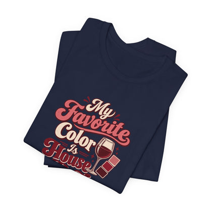 House Red Color Club Tee
