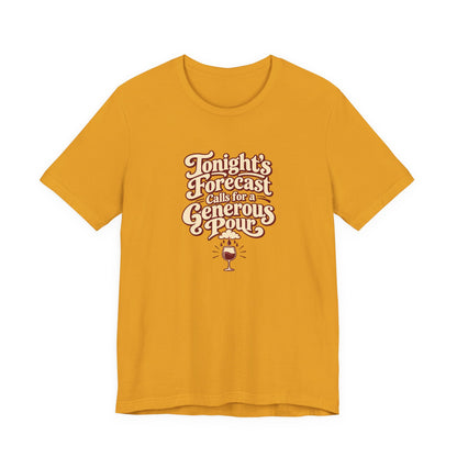 Generous Pour Forecast Retro Tee