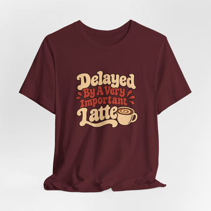 Latte Delay Retro Tee