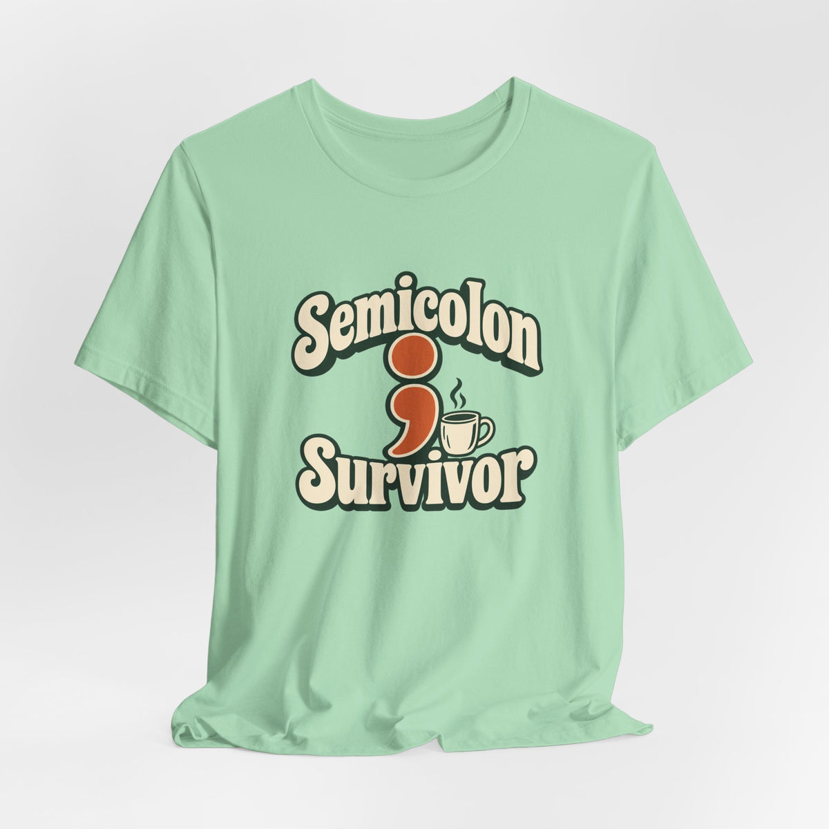 Semicolon Survivor Dev Tee