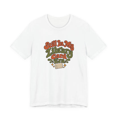 Library Card Era Vintage Tee