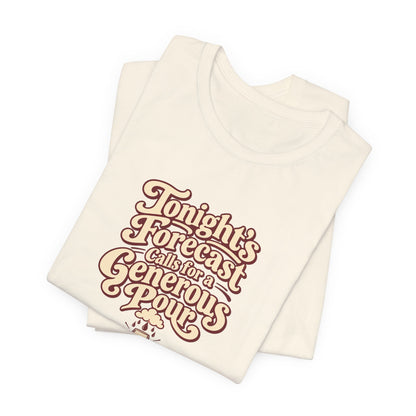 Generous Pour Forecast Retro Tee