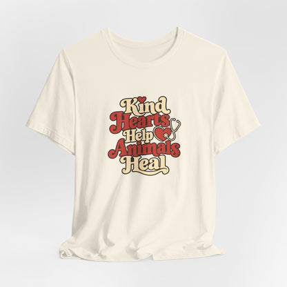 Kind Hearts Heal Animals Vintage Tee