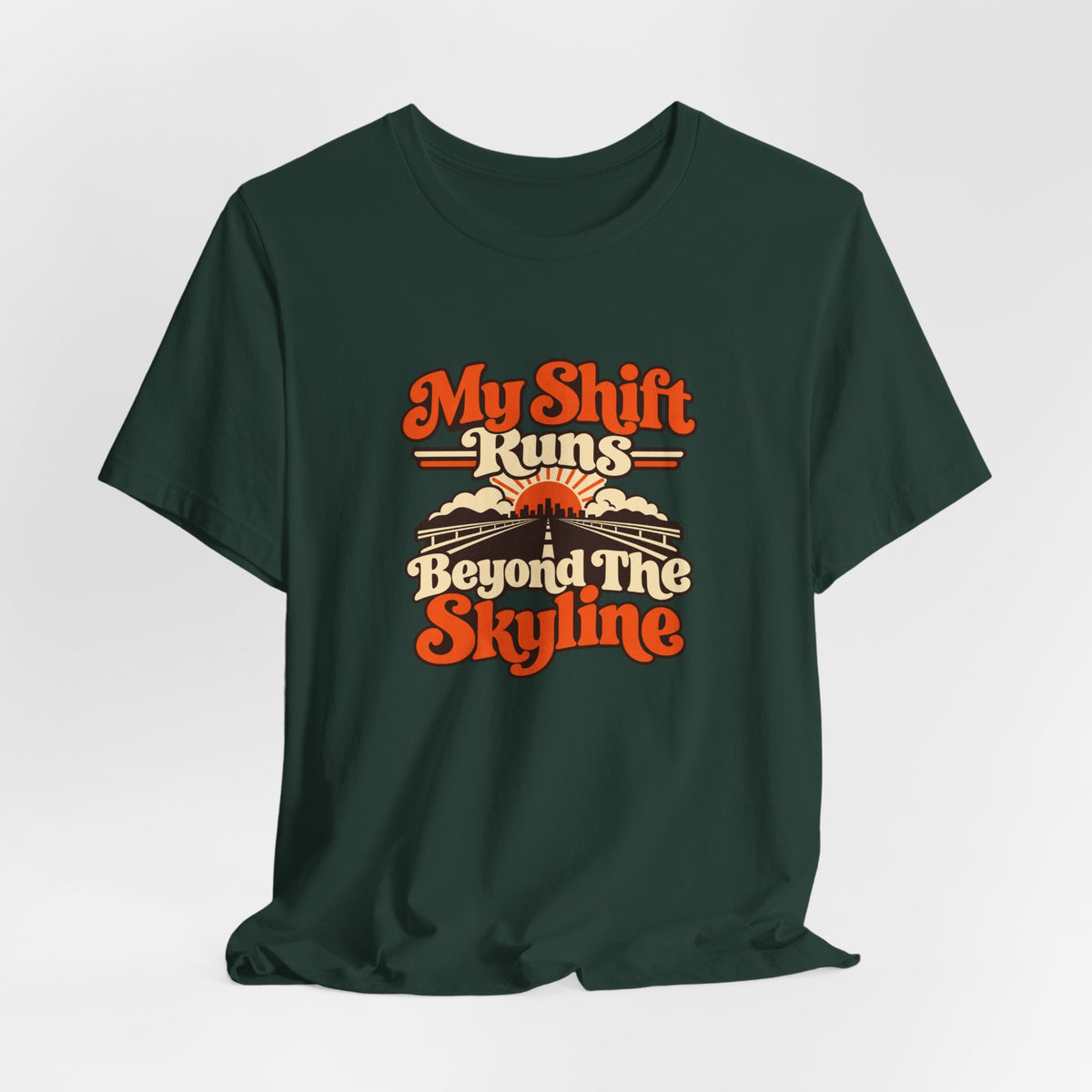 Highway Shift Trucker Retro Tee