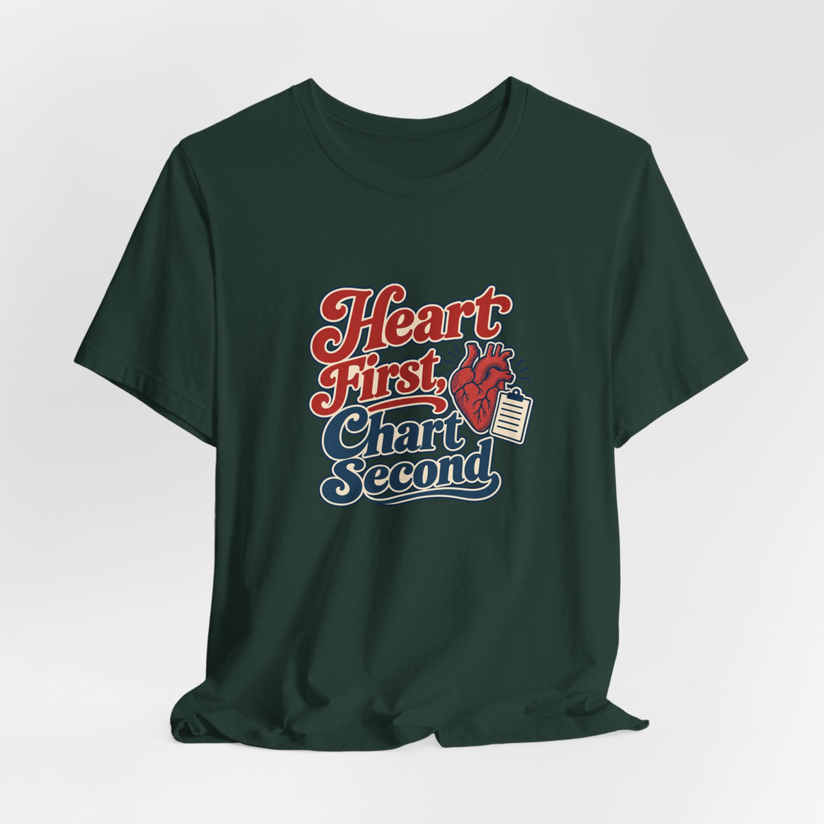 Heart Led Nursing Vintage Shirt