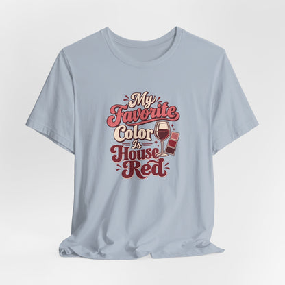 House Red Color Club Tee
