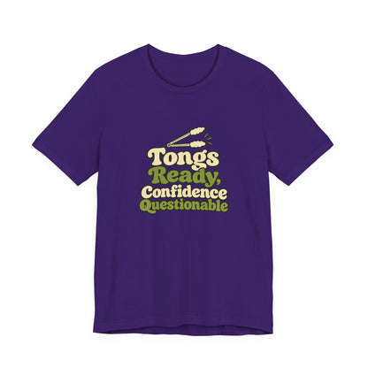 Tongs Ready Cook Retro Tee