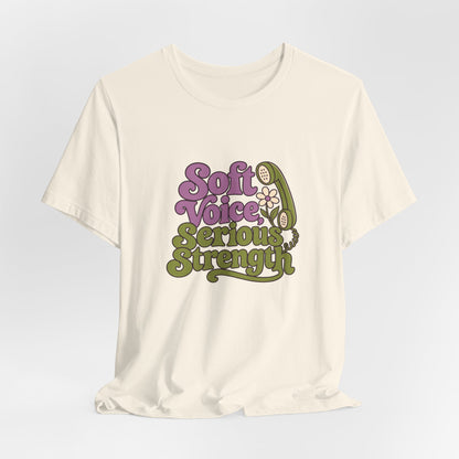 Quiet Strength Nurse Retro Tee
