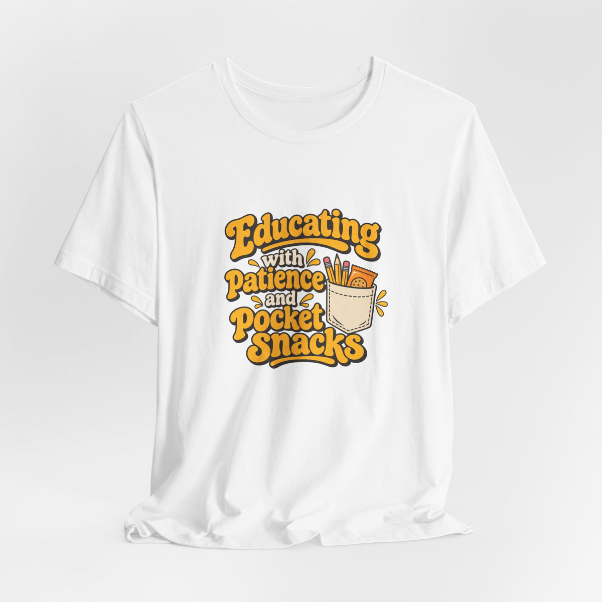 Pocket Snacks Teacher Vintage Tee