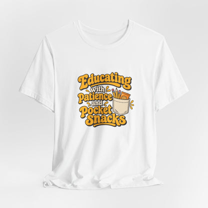 Pocket Snacks Teacher Vintage Tee