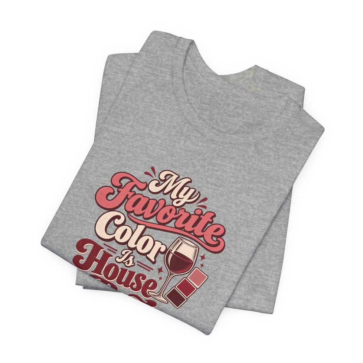 House Red Color Club Tee