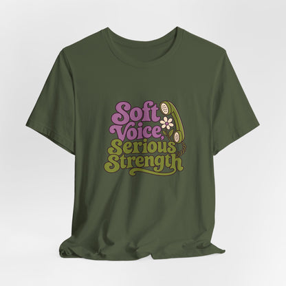 Quiet Strength Nurse Retro Tee