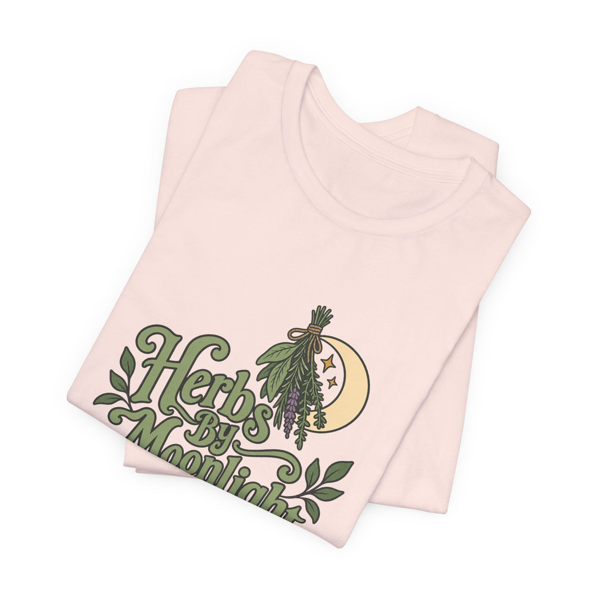 Moonlit Herbs Witchy Tee