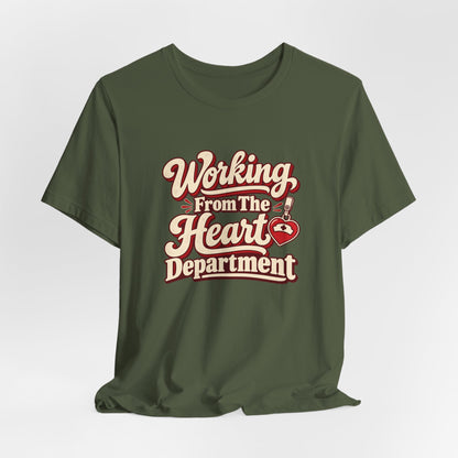 Nurse Heart Department Shirt
