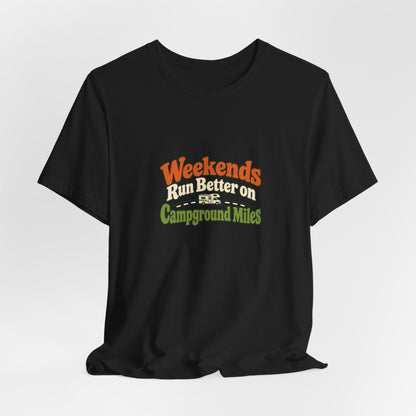 Campground Miles Retro RV Tee