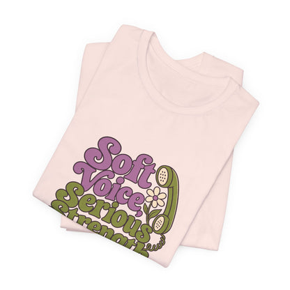 Quiet Strength Nurse Retro Tee