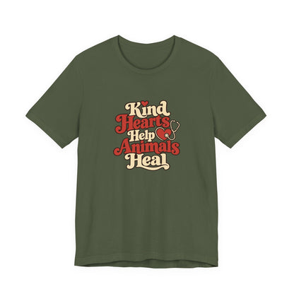 Kind Hearts Heal Animals Vintage Tee